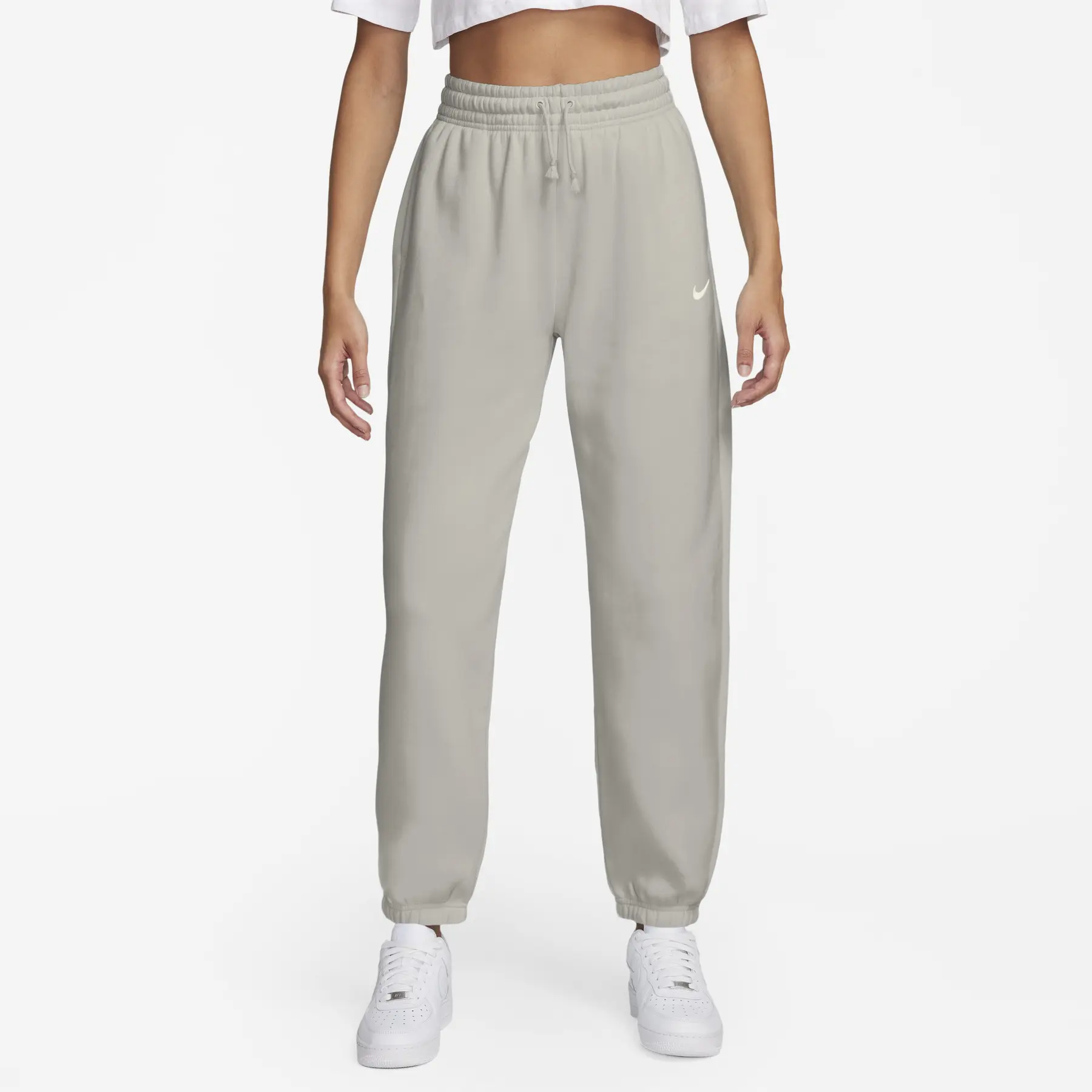Oversize-Trainingshose mit hoher Taille, Damen Nike
