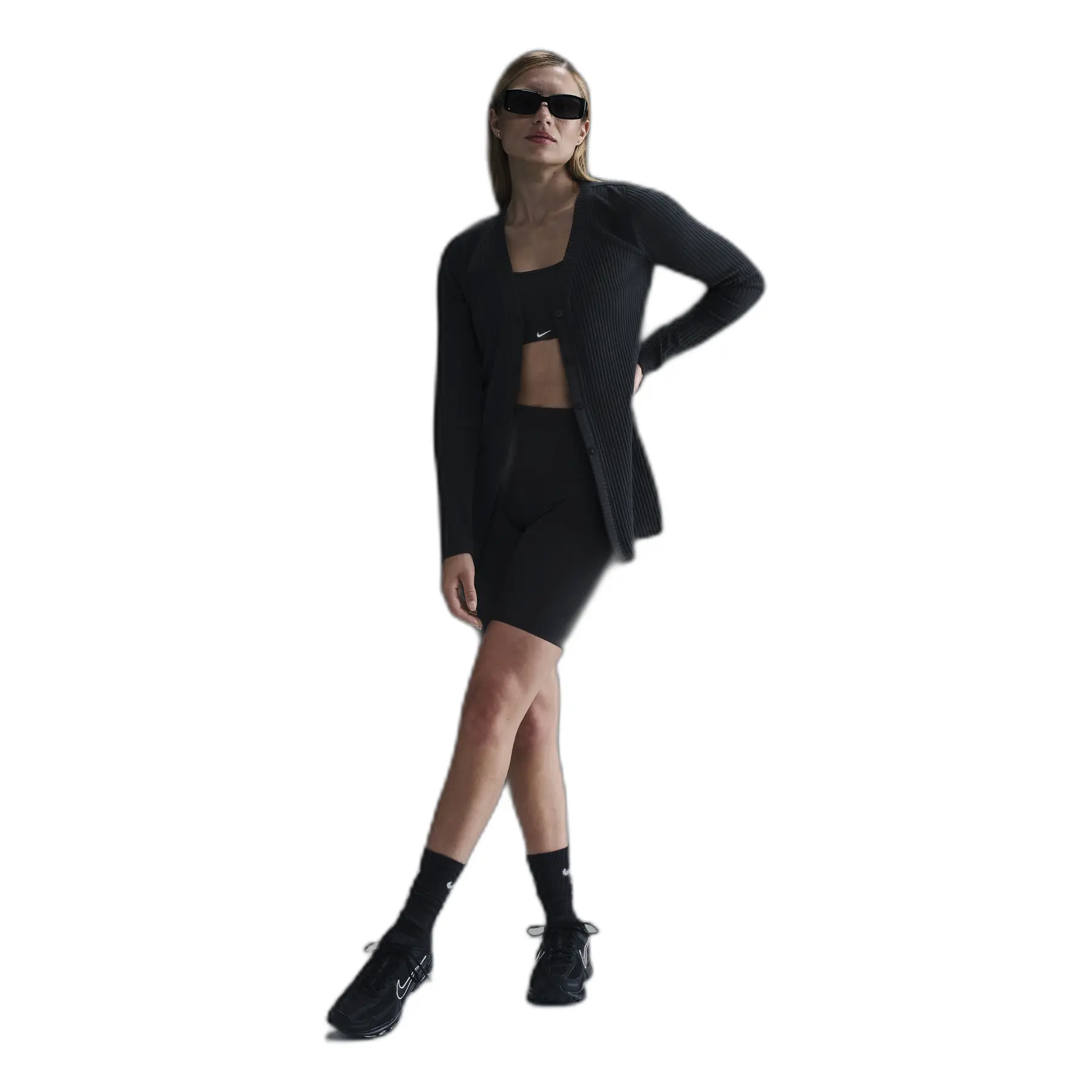 Cardigan da donna Nike Chill Rib
