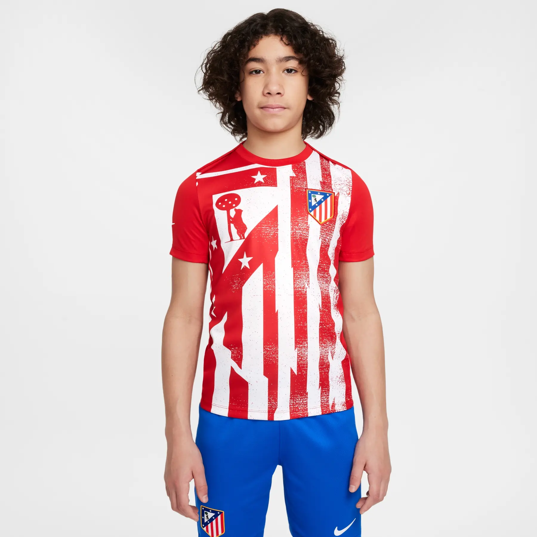 Kinder-Prematch-Trikot Atlético Madrid Academy Pro 2025/26