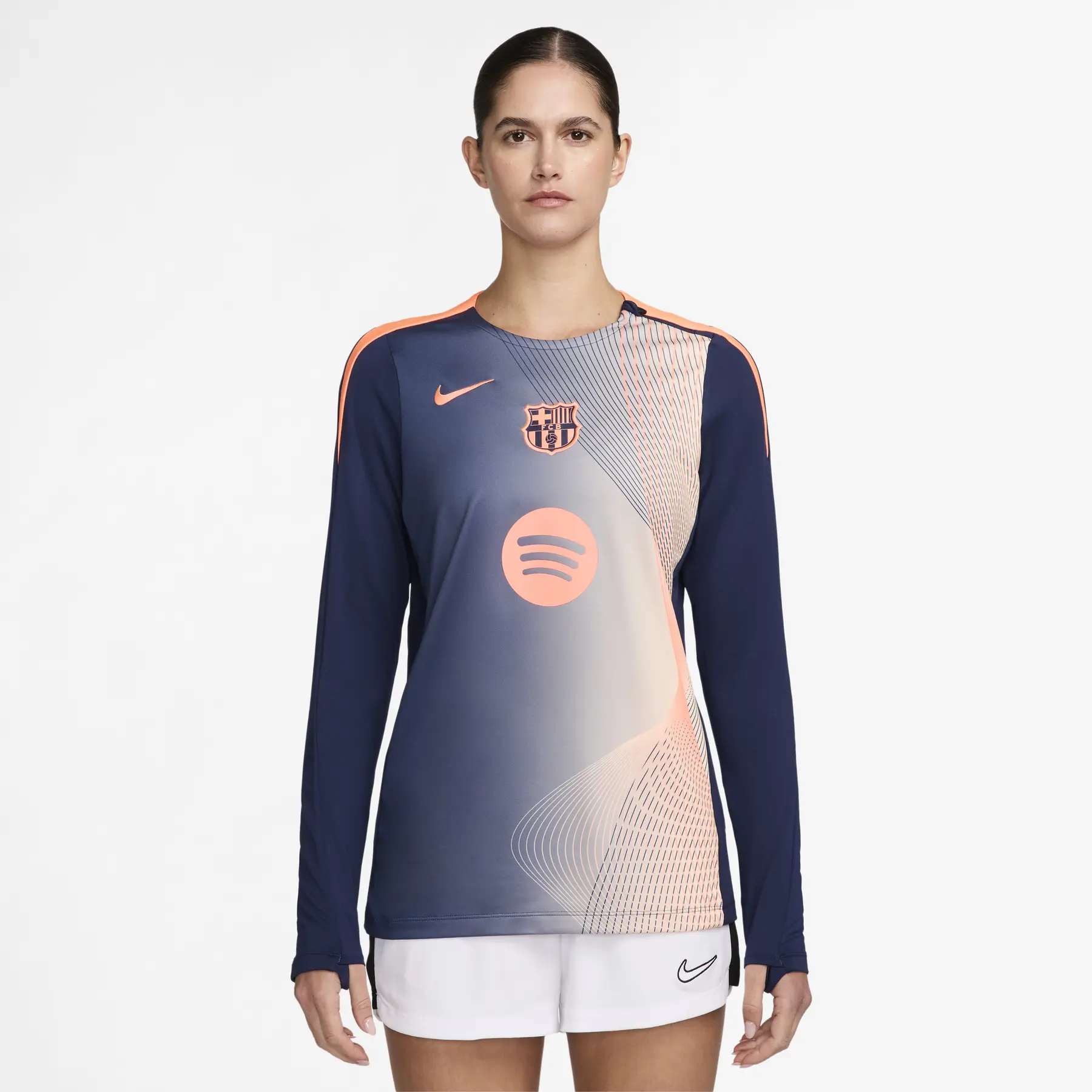 Trainingsshirt Third dames FC Barcelona Strike Total 90 2025/26