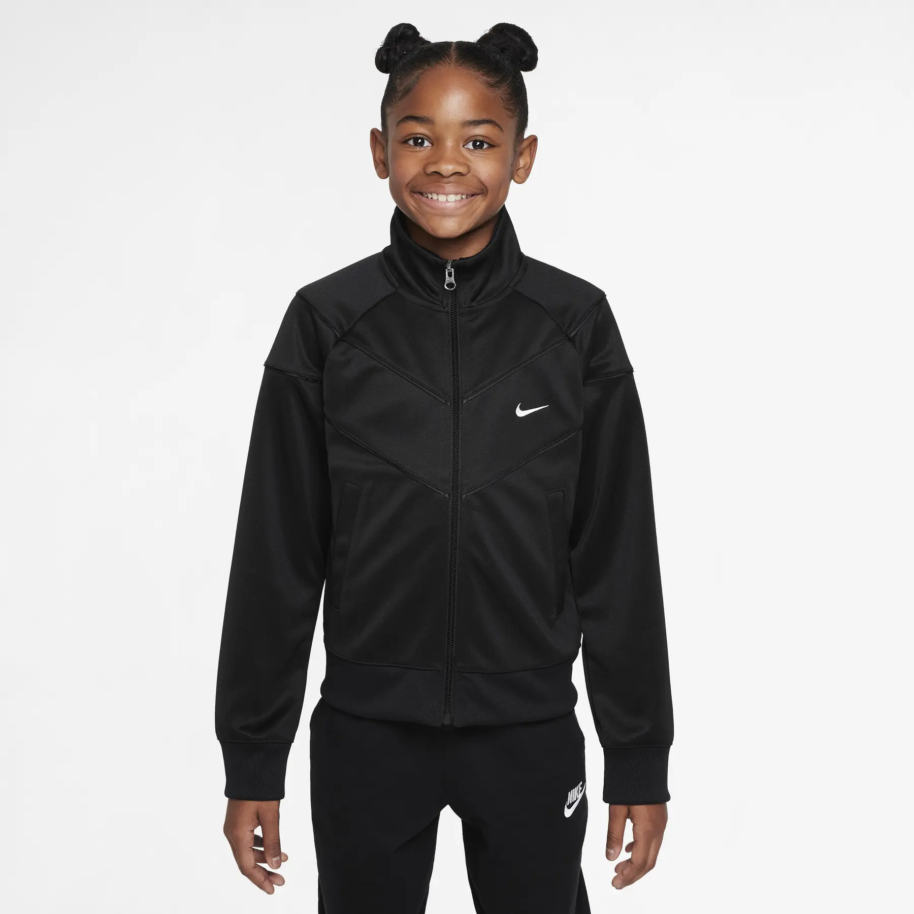 Giacca da ginnastica in maglia per ragazza Nike
