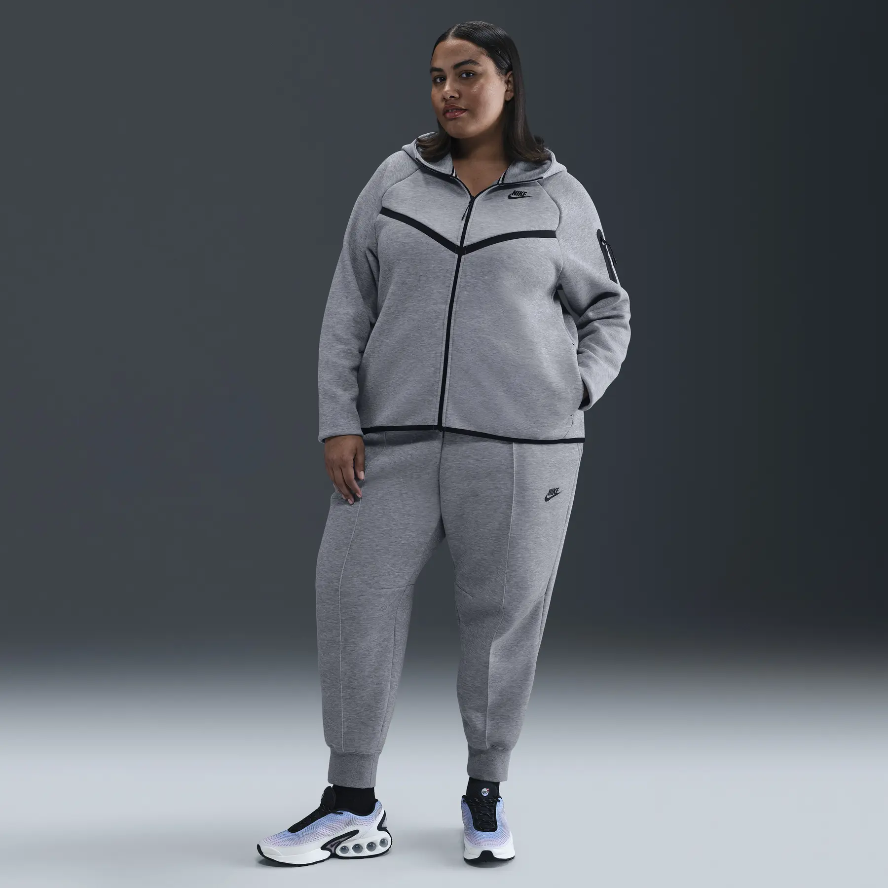 Felpa con cappuccio da donna Nike Tech