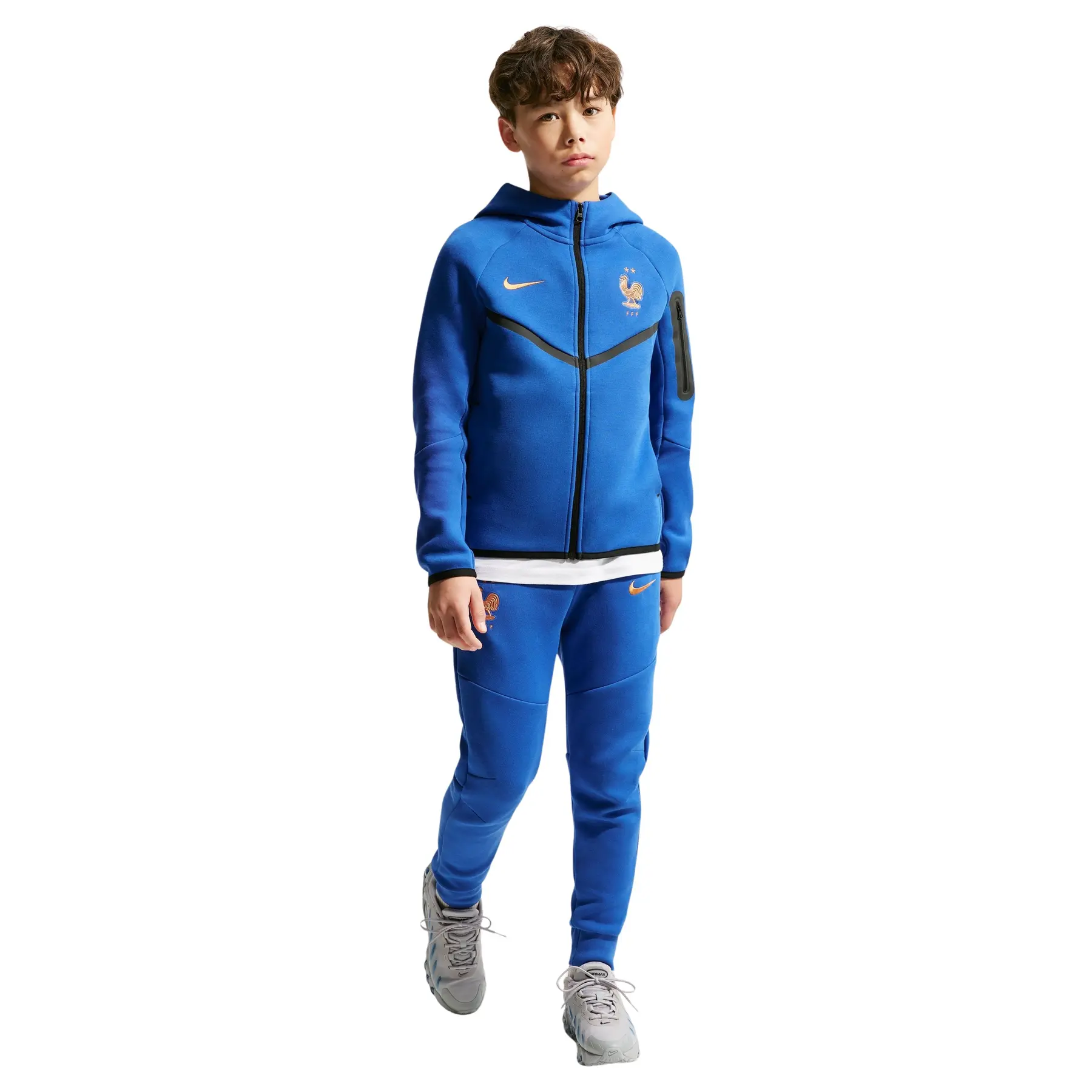 Hoodie Kinder Frankreich Tech Fleece Coupe du monde 2026