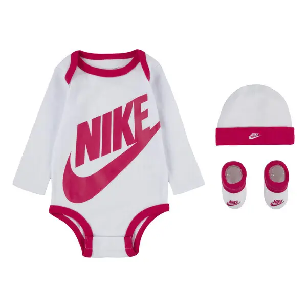 Dreiteiliges Baby-Set Nike Futura Logo