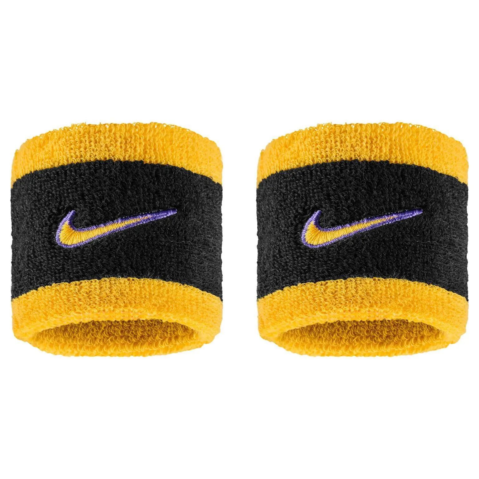 Nike Poignet Éponge Polaire Swoosh Classic (X2) Noir Tu