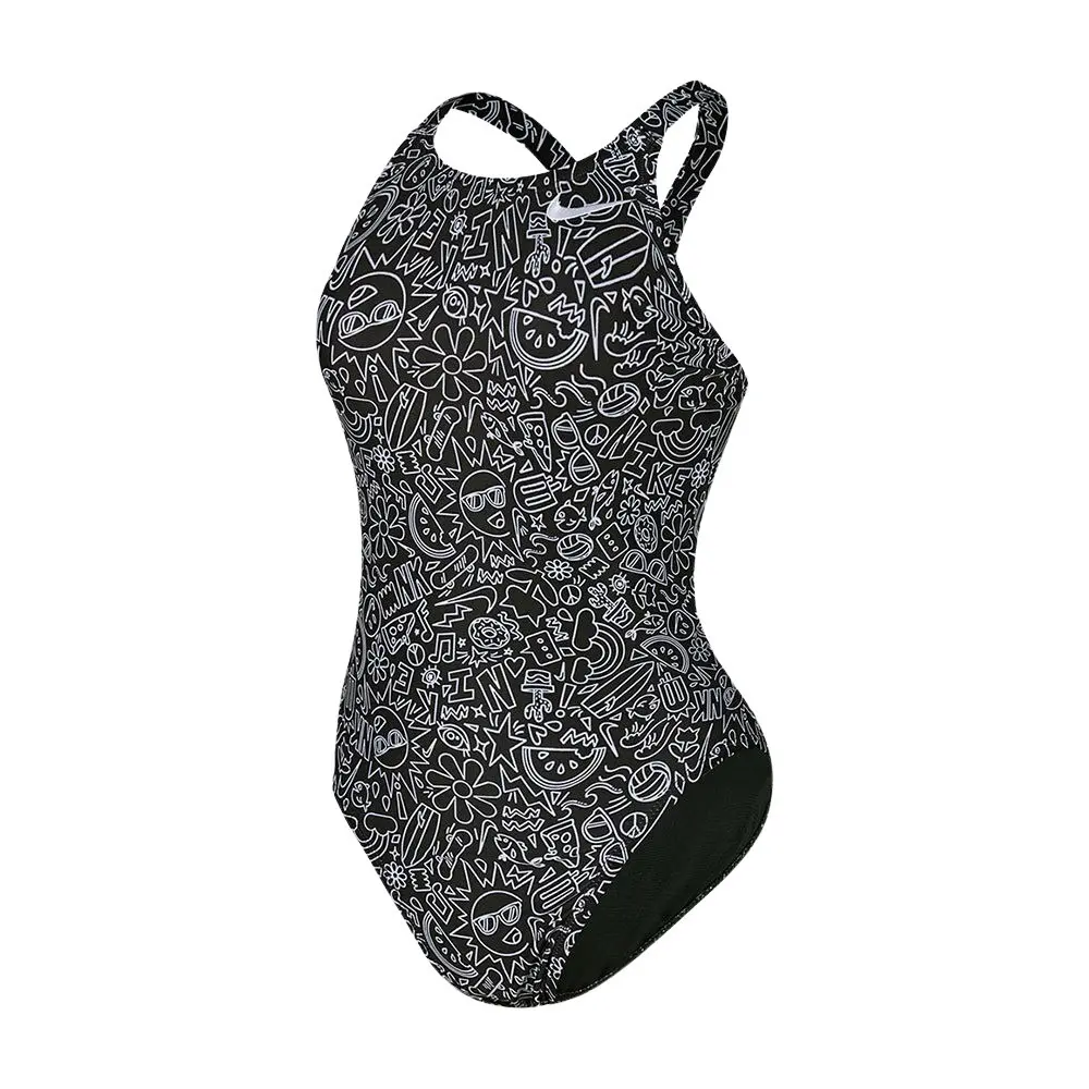 Women's 1-piece swimsuit Nike Hydrastrong Multi Print