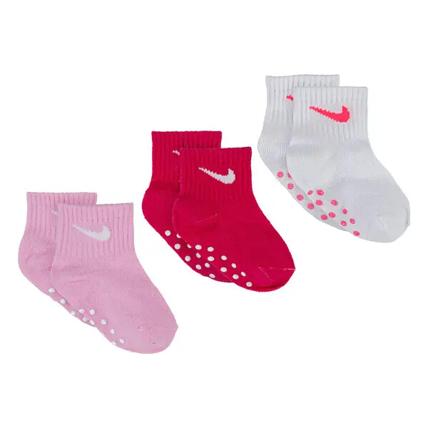 calze da bambina Nike Core Swoosh Gripper (x3)