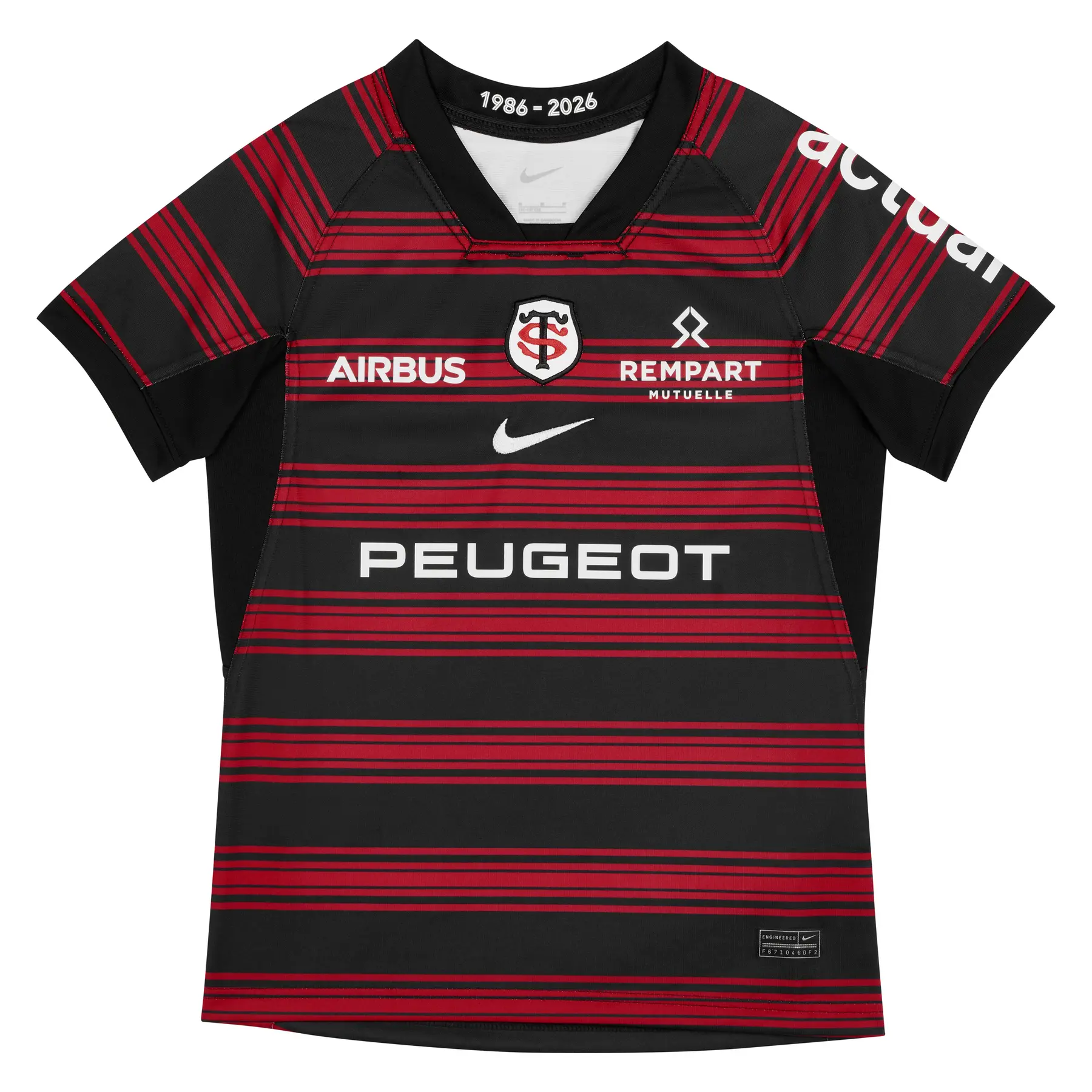 Heimtrikot Kinder Stade Toulousain 2025/26