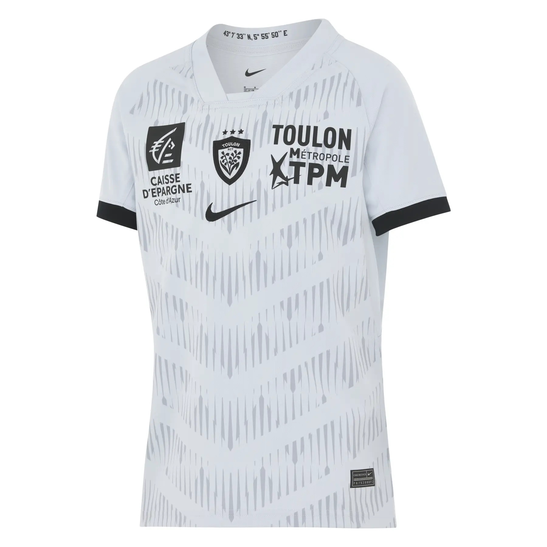 Maglia da trasferta bambino RC Toulon 2025/26