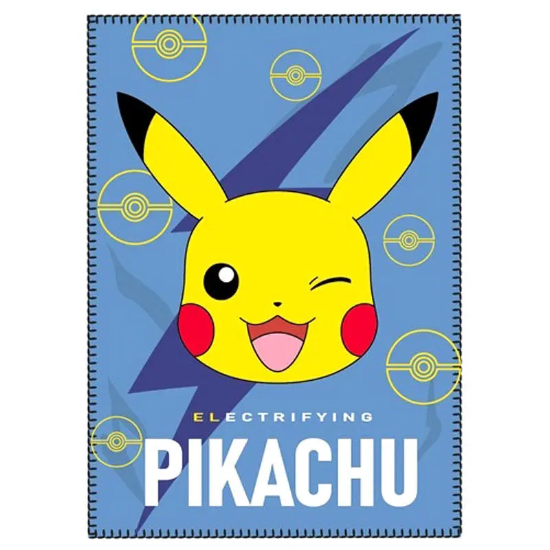 Couverture polaire Nintendo Pokémon Pikachu