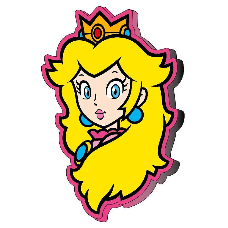 Coussin 3D Nintendo Super Mario Bros Peach