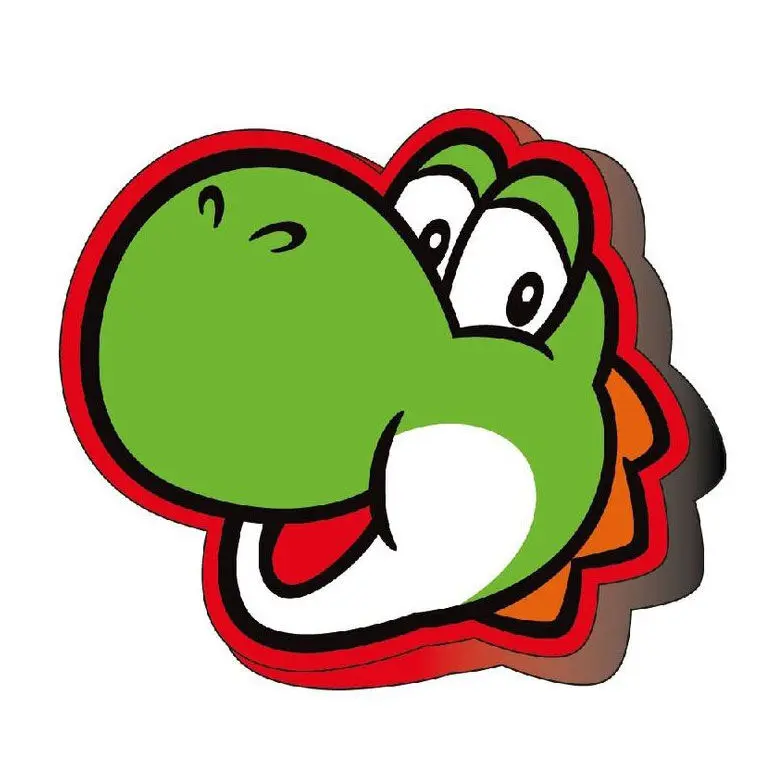 Coussin 3D Nintendo Super Mario Bros Yoshi