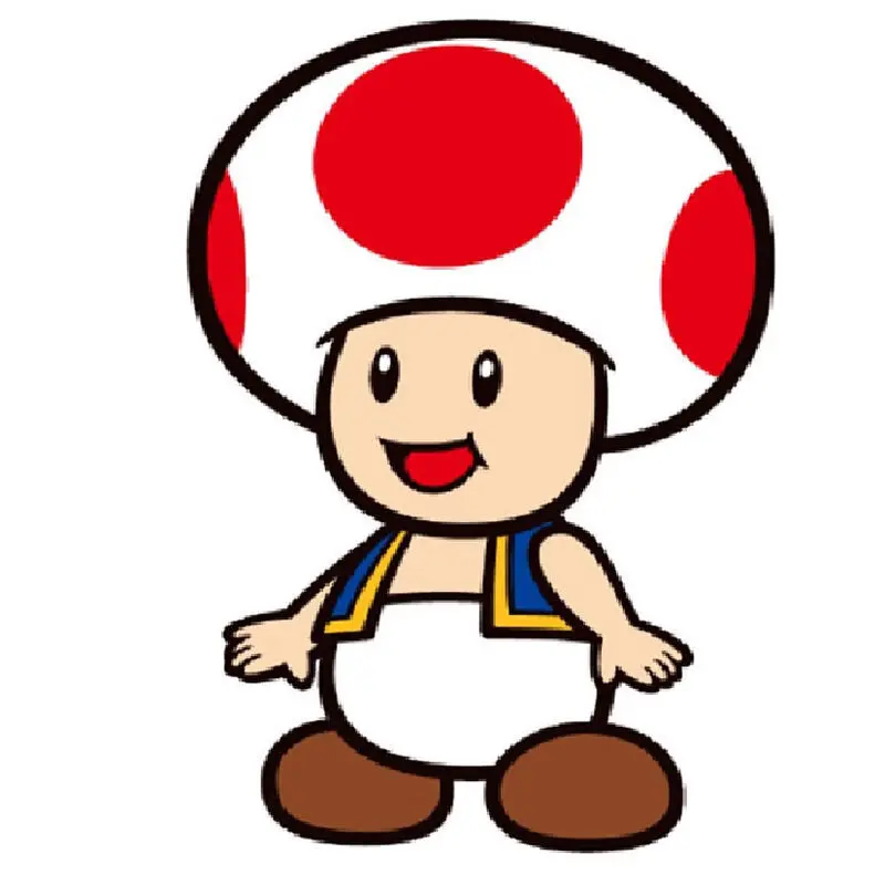Coussin 3D Nintendo Super Mario Bros Toad
