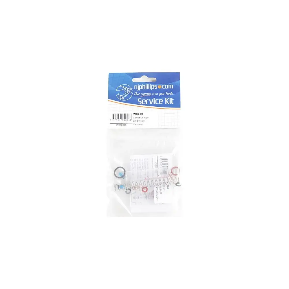 Major Auto Syringe Maintenance Kit Nj Phillips