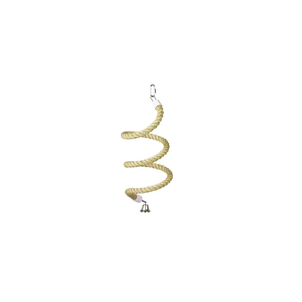 Giocattolo per gabbia per uccelli Nobby Pet Sisal Seil Spirale