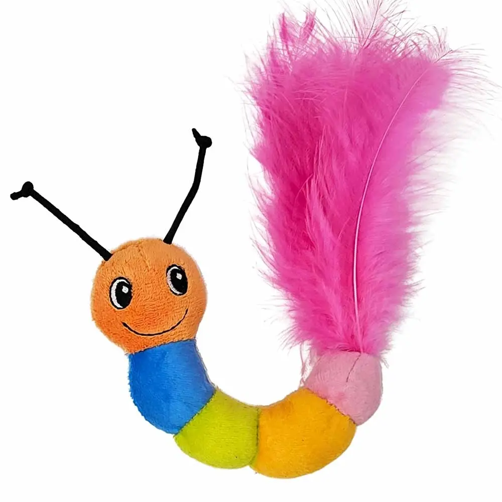 Stuffed caterpillar toy for cats Nobby Pet
