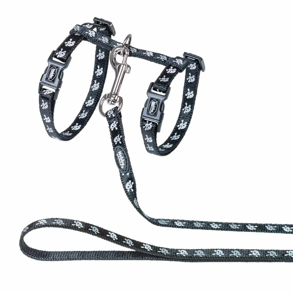 Harnais et laisse pour chat Nobby Pet Scull