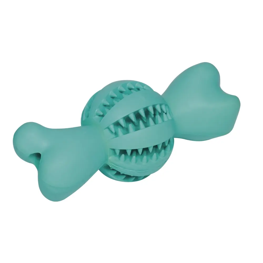 Rubber ball with bone for dogs Nobby Pet Dental Line
