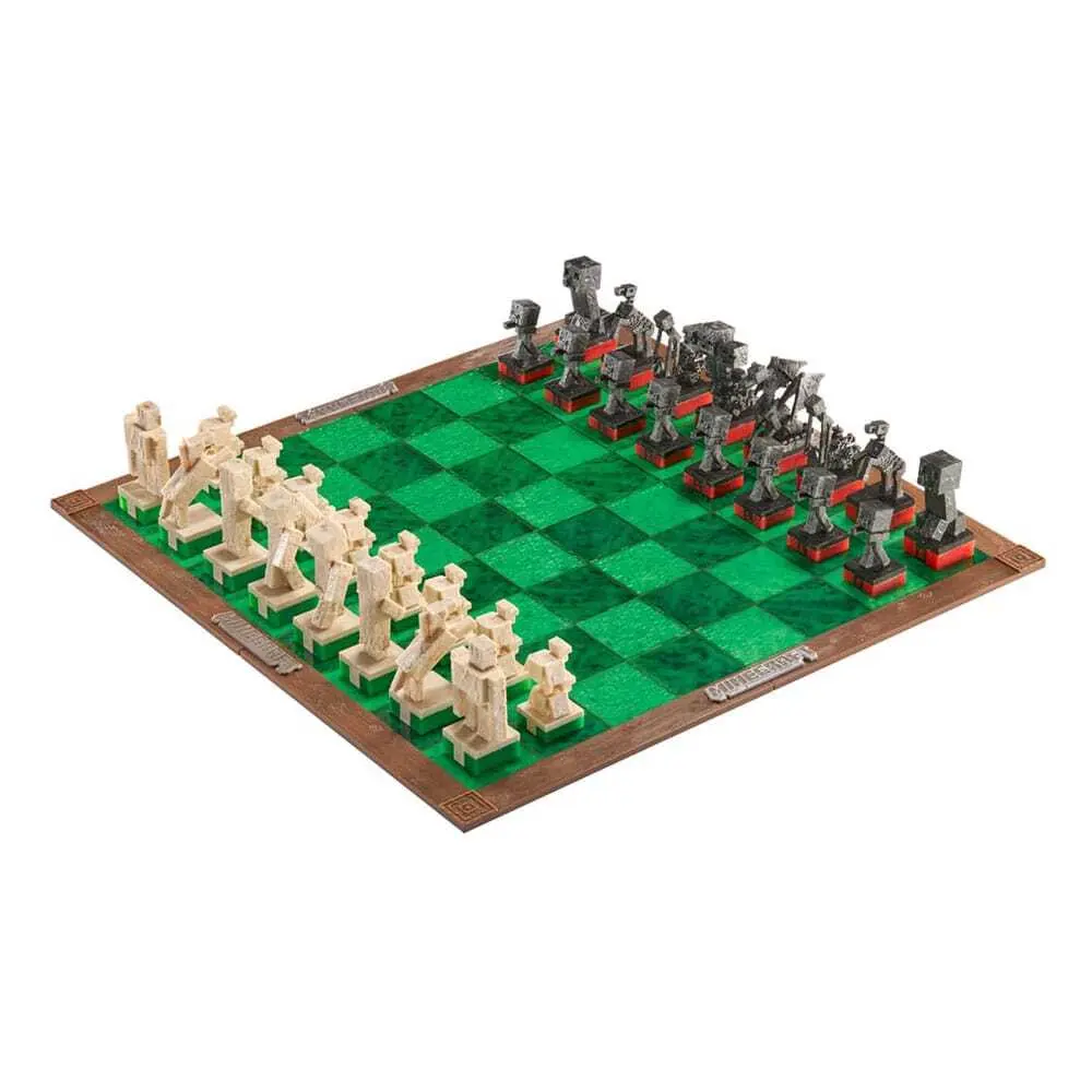 Schachspiele Noble Collection Minecraft Overworld Heroes vs. Hostile Mobs