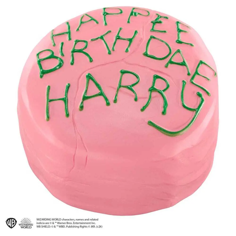 Noble Collection Unisex Rose Figurine Anti-Stress Squishy Pufflums Harry Potter Birthday Cake