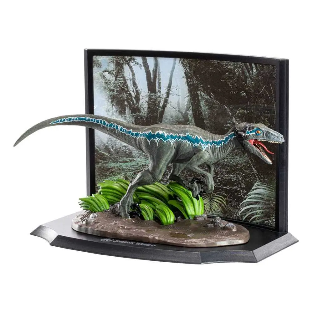 Figurine Noble Collection Jurassic Park Toyllectible Treasure Velociraptor Raptor Recon