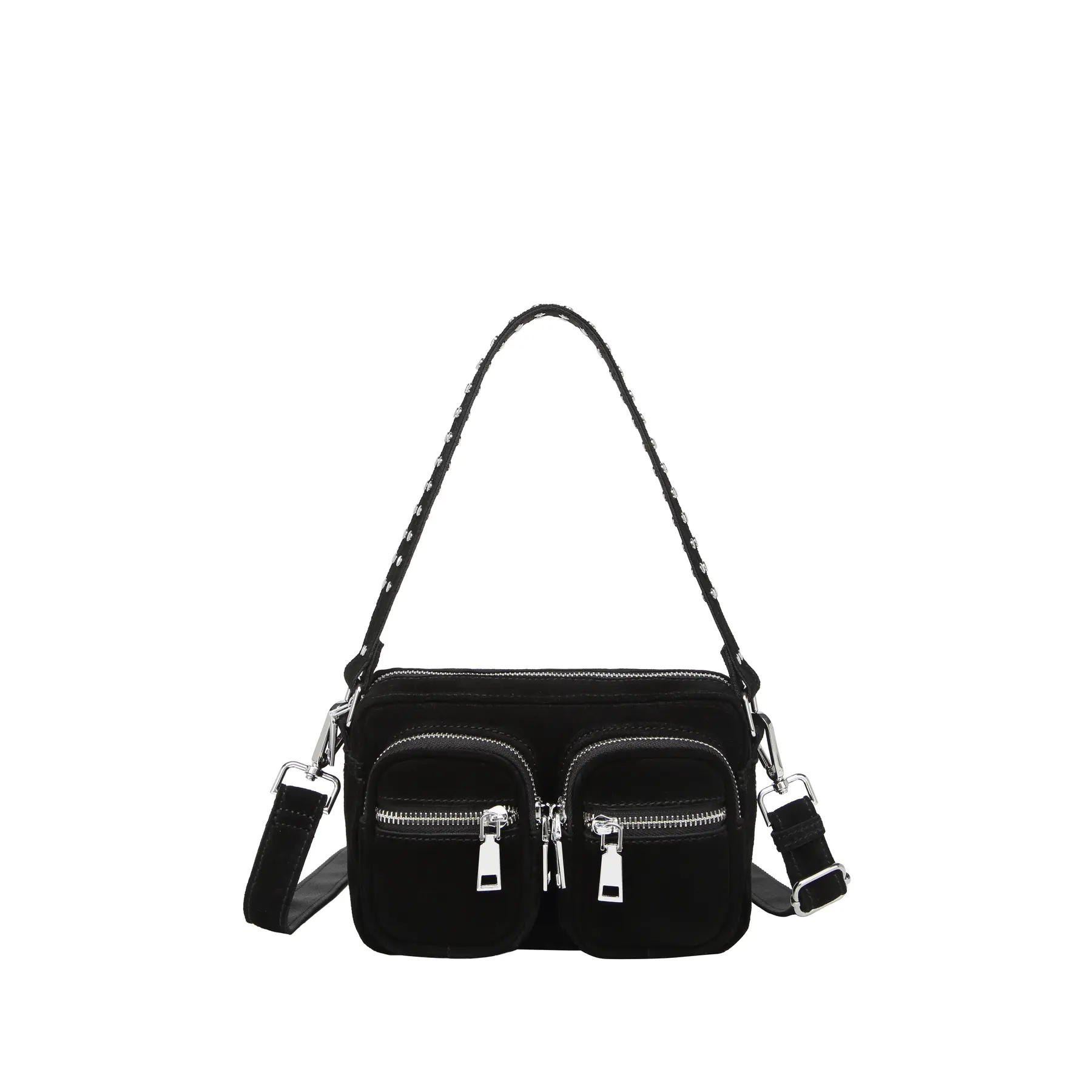 Schultertasche Damen Noella Kendra Real Suede