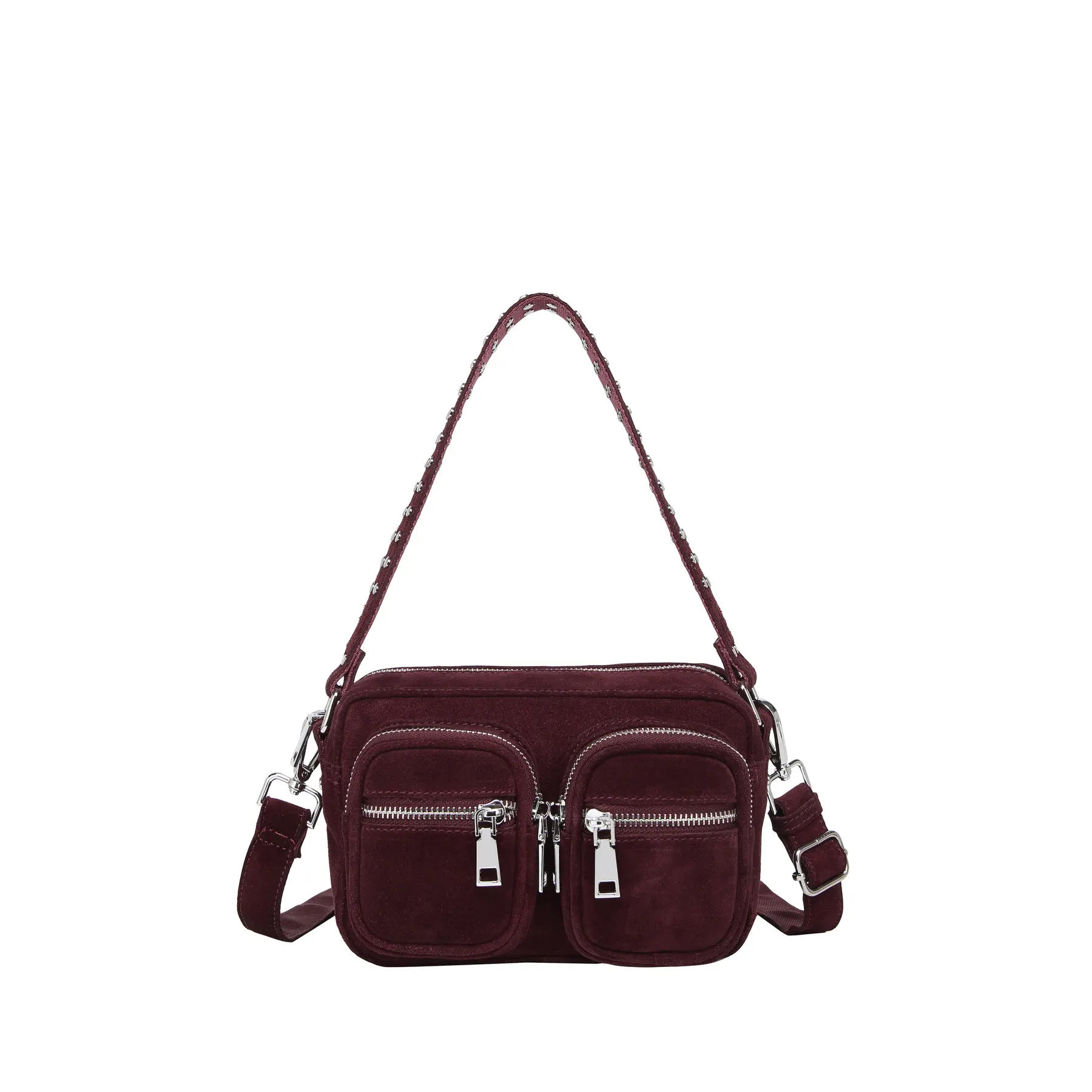 Schultertasche Damen Noella Kendra Real Suede