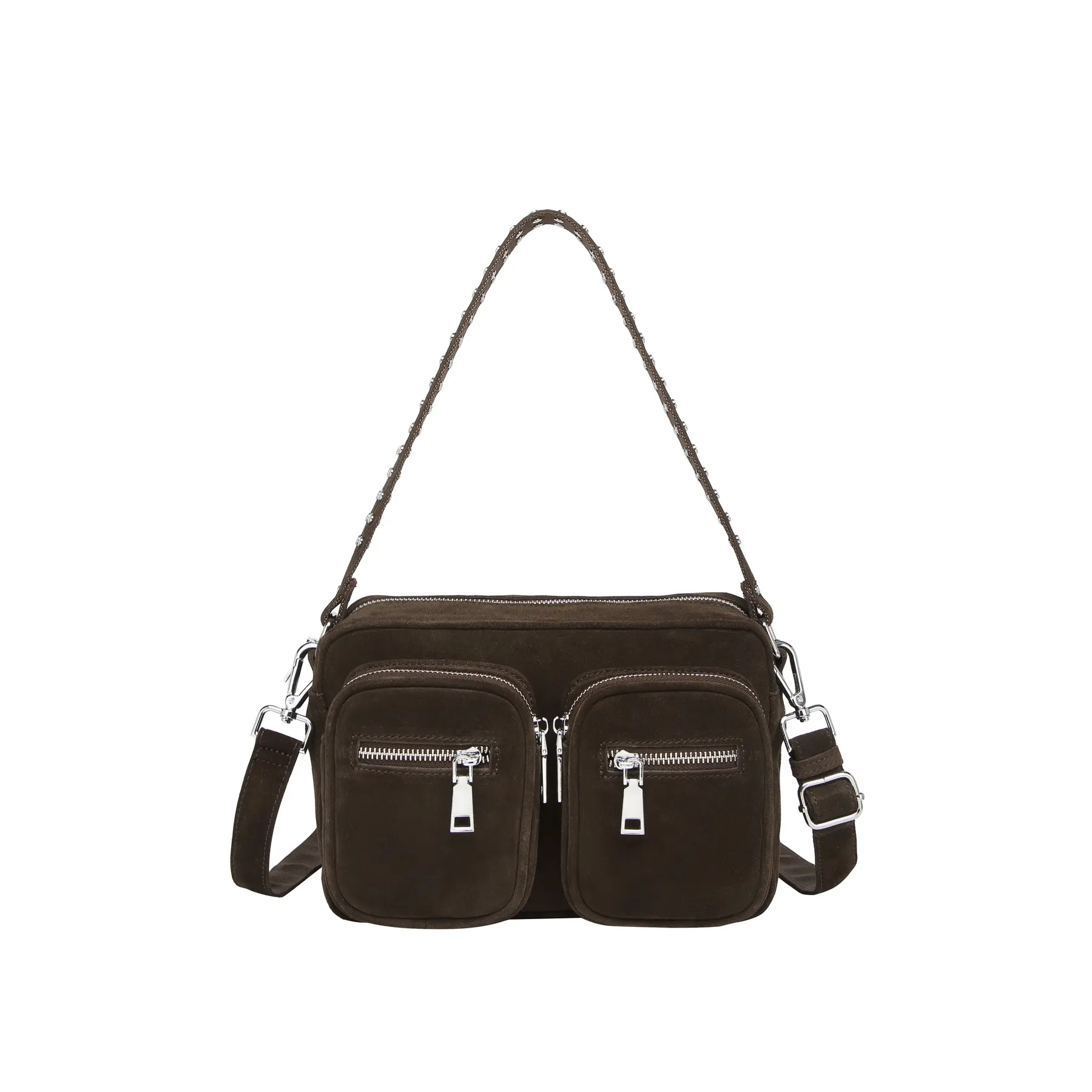 Schultertasche Damen Noella Kendra Real Suede