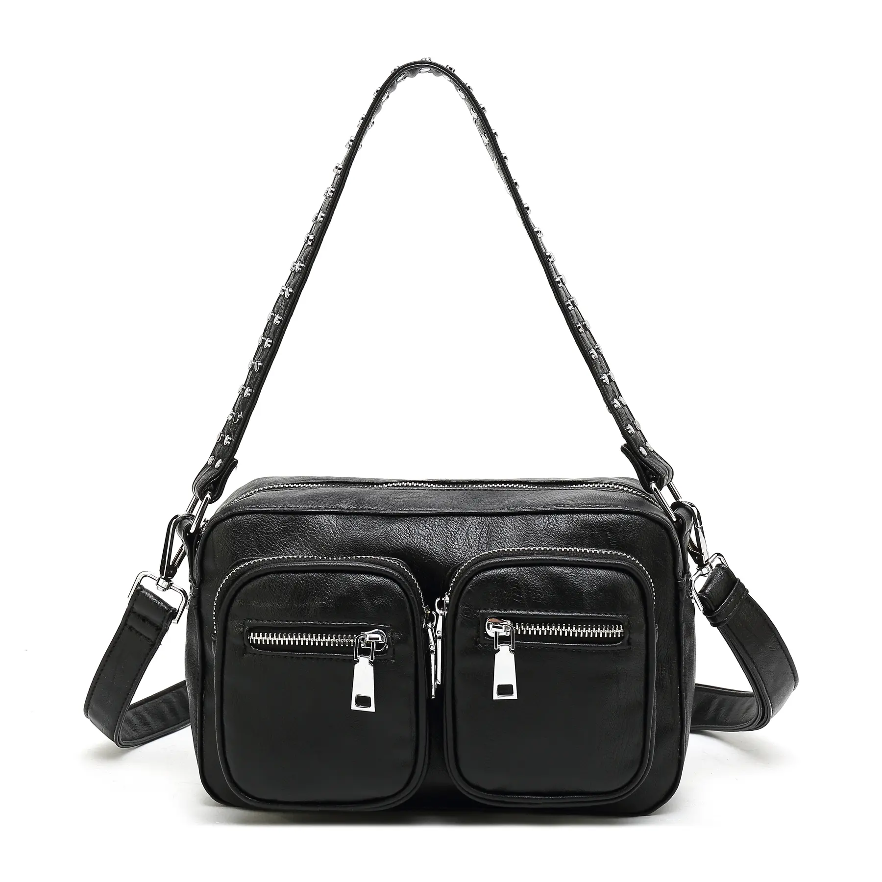 Schultertasche Damen Noella Celina Leather Look