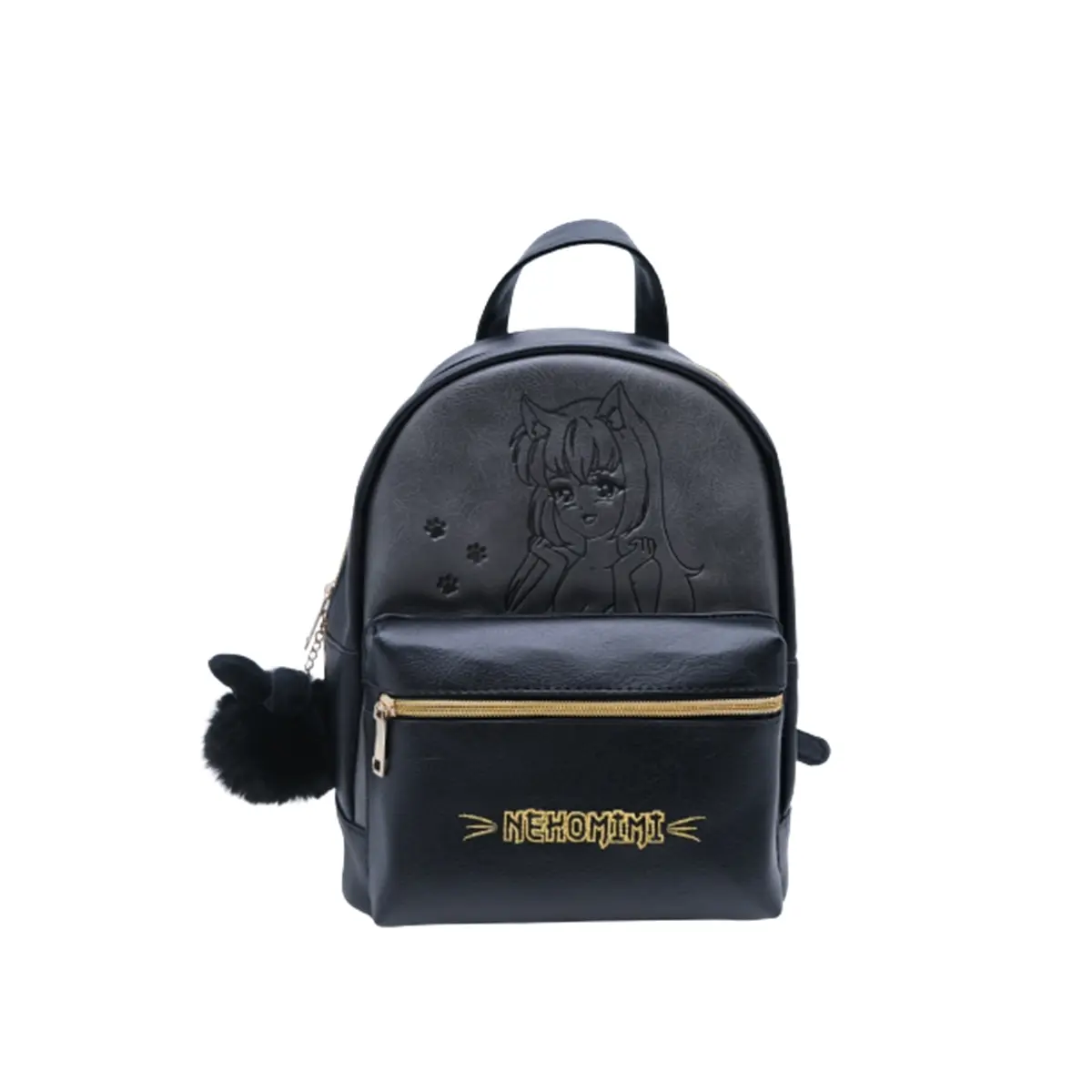 Zaino per bambini Nomadict Nekomimi Black Edition
