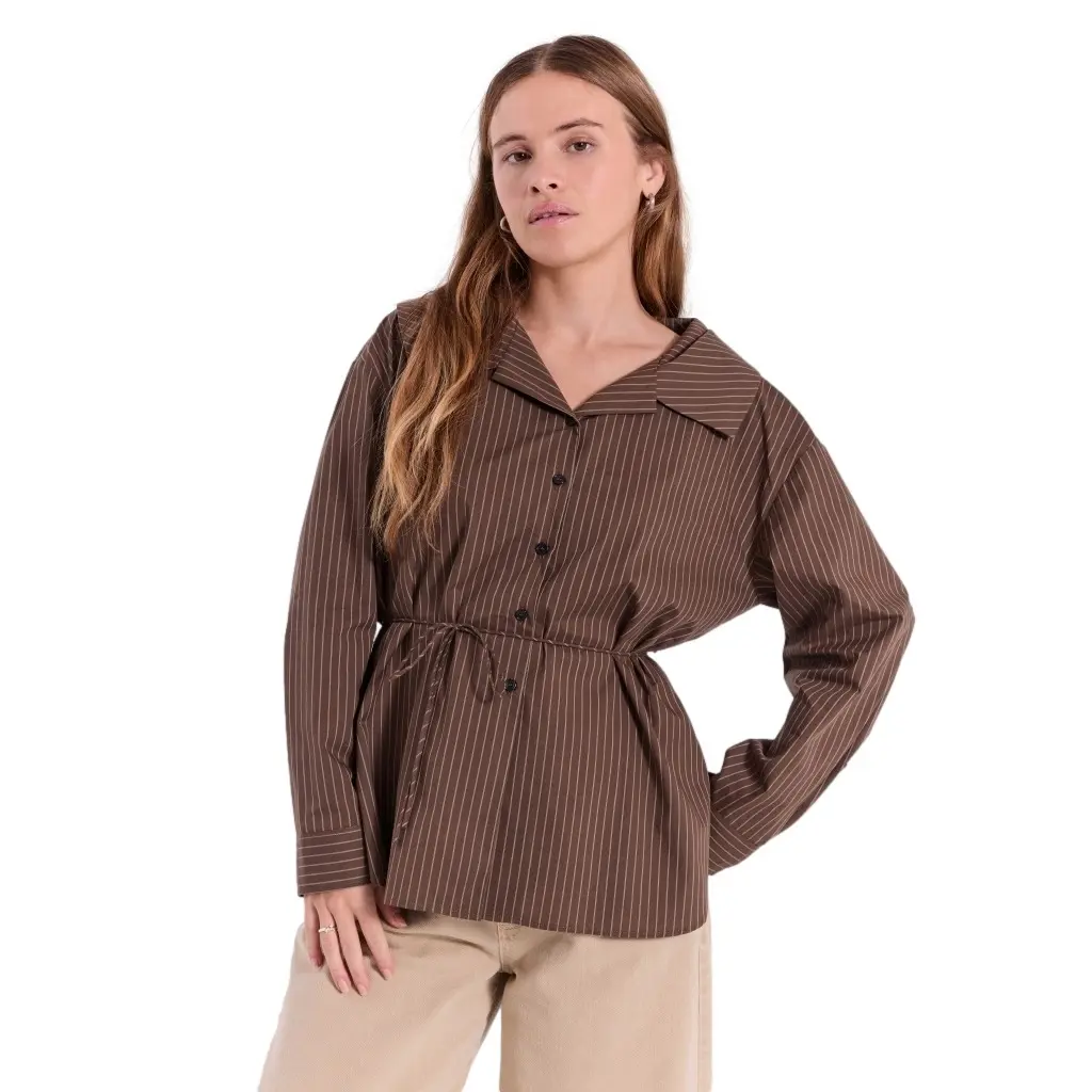 Camicia da donna a maniche lunghe Norr Augusta