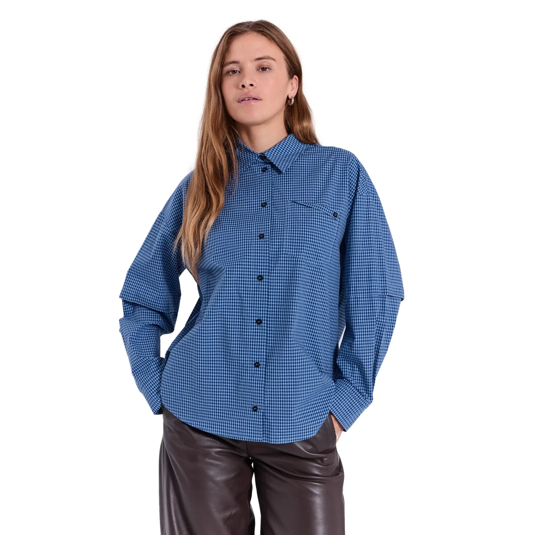 Camicia da donna a maniche lunghe  Soffie