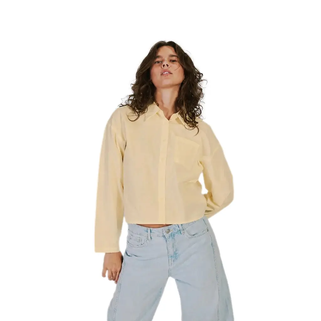 Camicia da donna a maniche lunghe  Fraser à plis