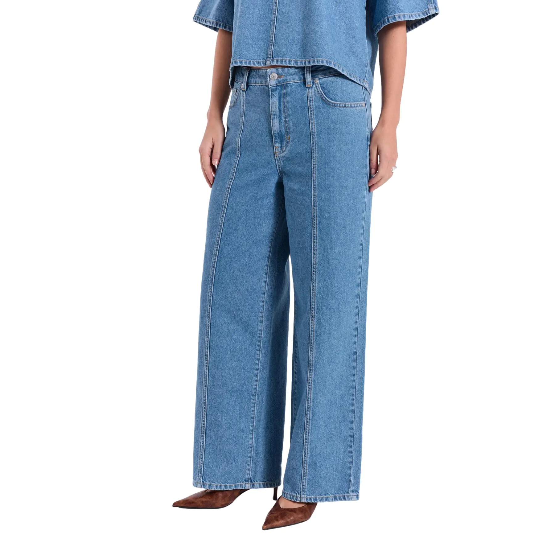 Jeans Cutline donna Norr Maja