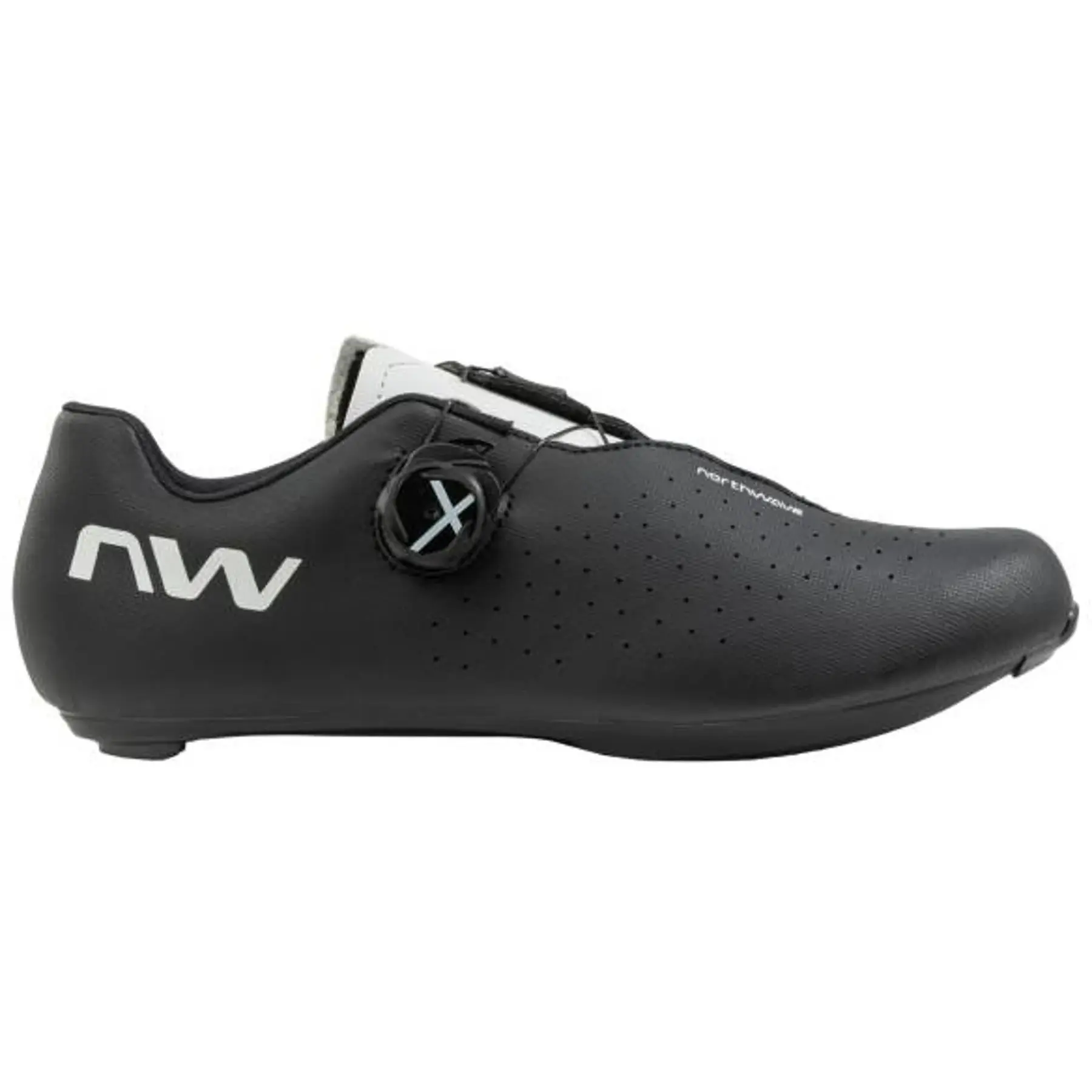 Sonic Plus Rennradschuh 44 Black/light Grey