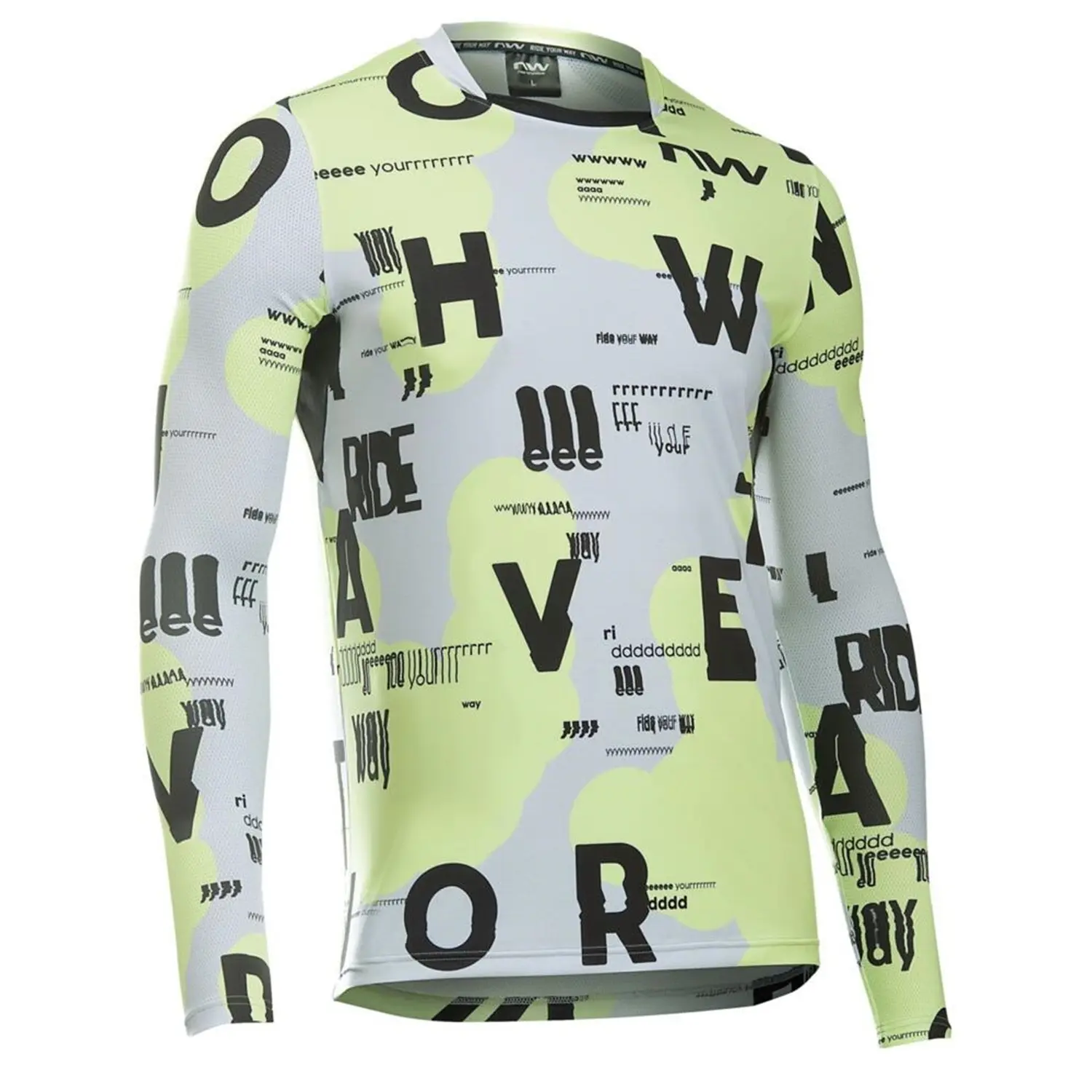 Jersey met lange mouwen Northwave Bomb Type