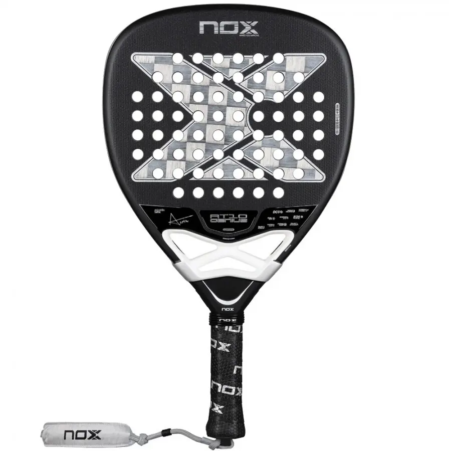 Racchetta da paddle Nox AT10 Genius Attack 18K Alum par Agustín Tapia