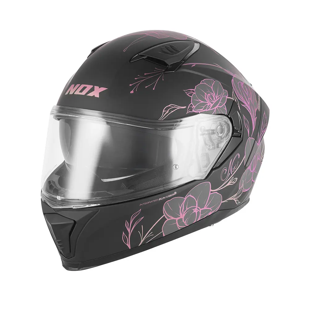 Casco integrale da moto Nox Premium N402 Spiring