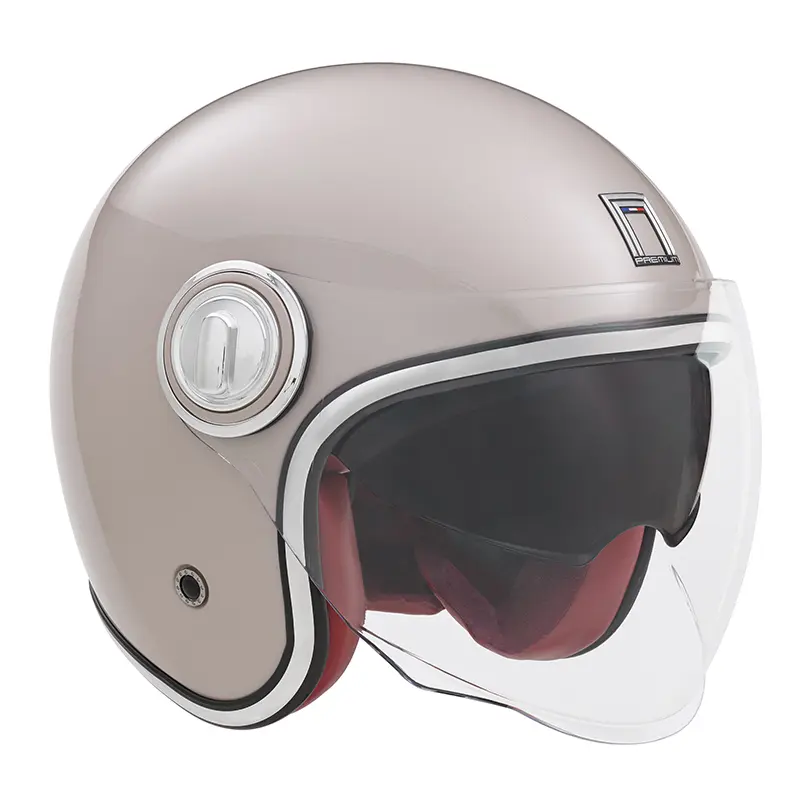 Casco da moto jet Nox Premium Jet Heritage