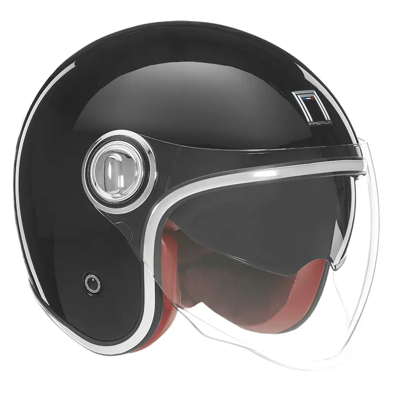 Casco da moto jet Nox Premium Jet Heritage