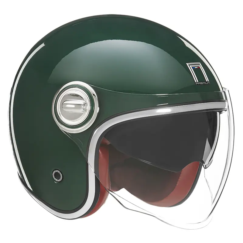 Casco da moto jet Nox Premium Jet Heritage