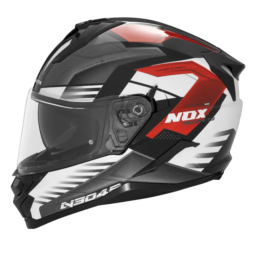 Casco integrale da moto Nox N304S Carver