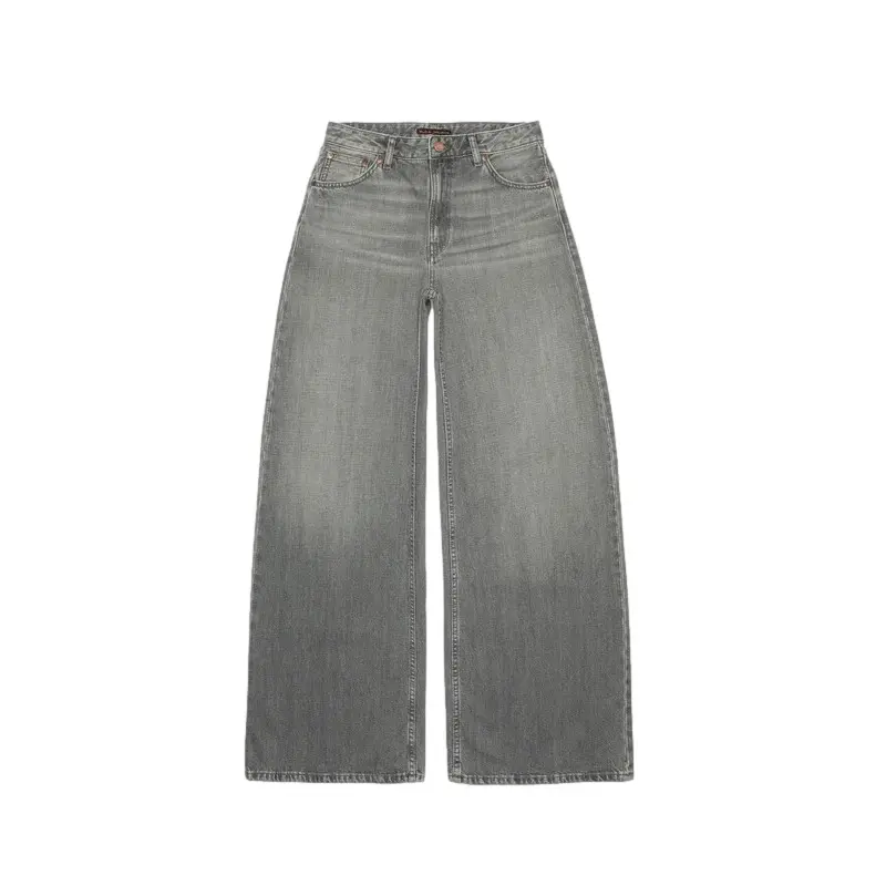 Damen Loose Jeans Nudie Jeans Sonic Sue Foggy