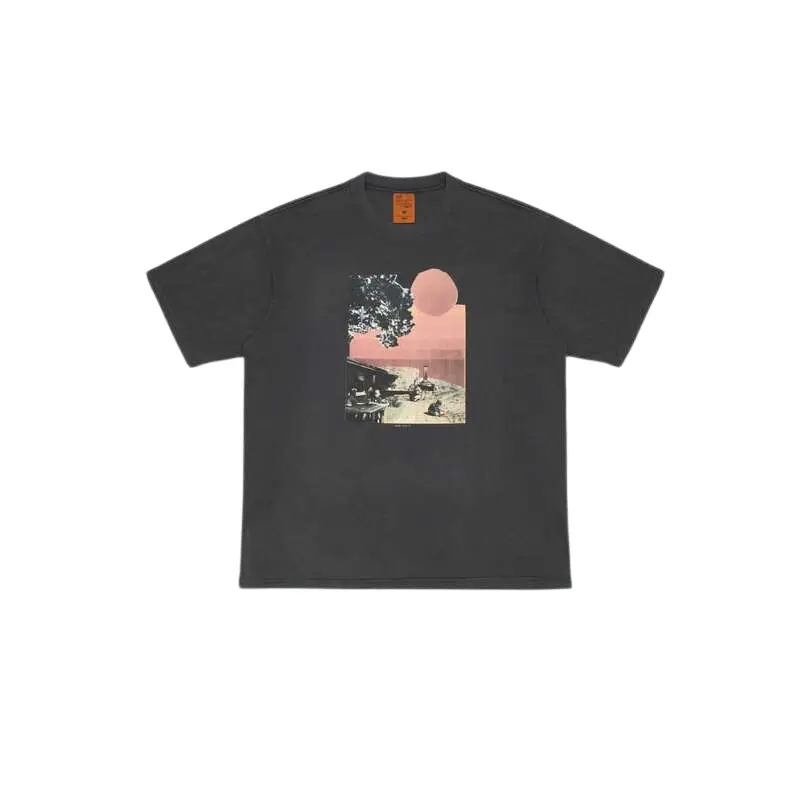 T-shirt Nudie Jeans Koffe Sunburns