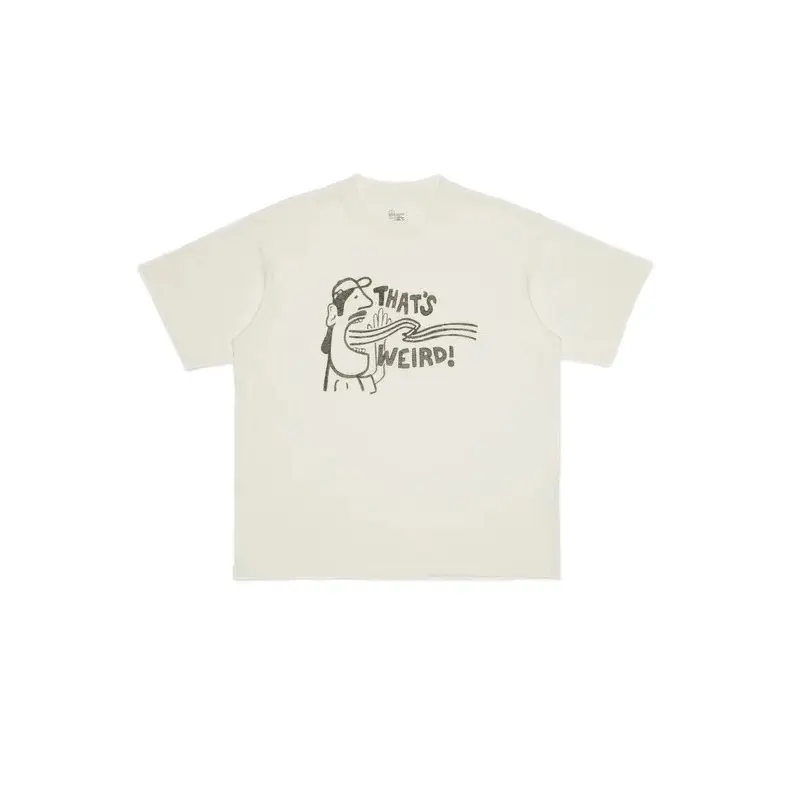 T-shirt Nudie Jeans Koffe Thats Weird