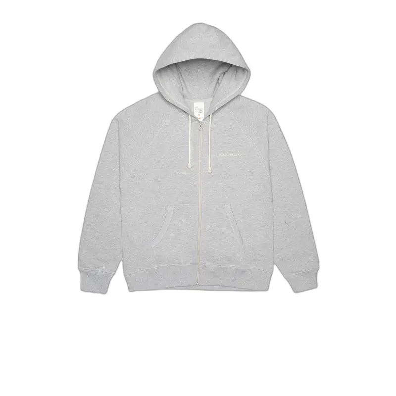 Felpa con cerniera a cappuccio Nudie Jeans Gunde Logo