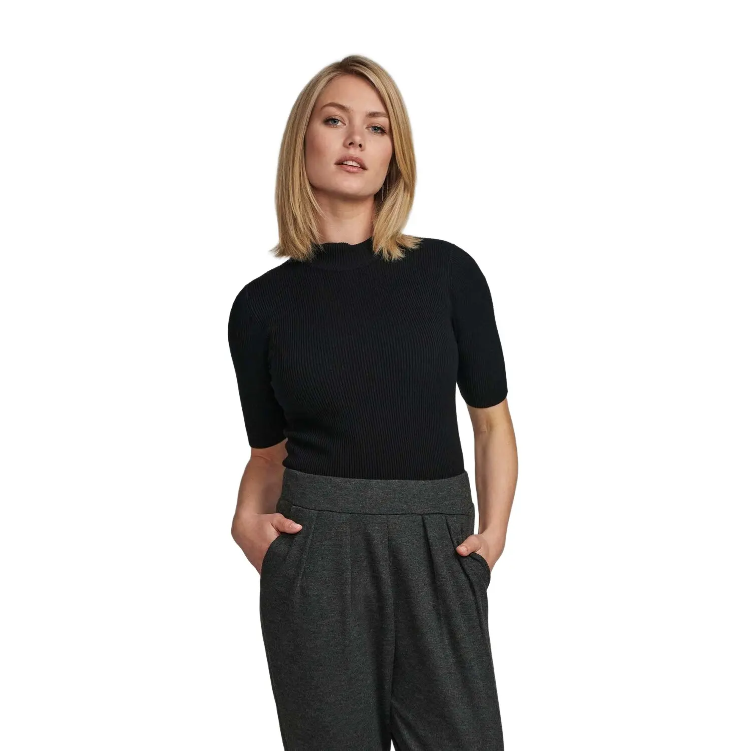 Pullover mit kurzen Ärmeln, Damen Nümph Nubia