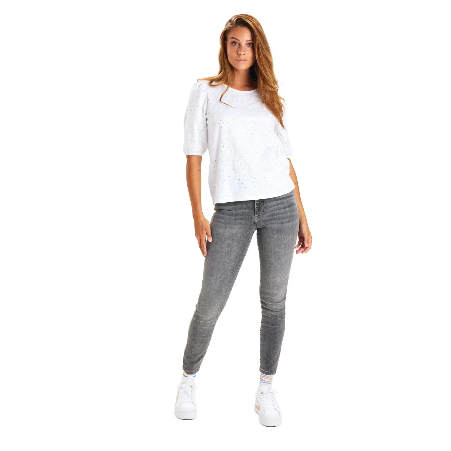 Damen T-Shirt Nümph Nutitus