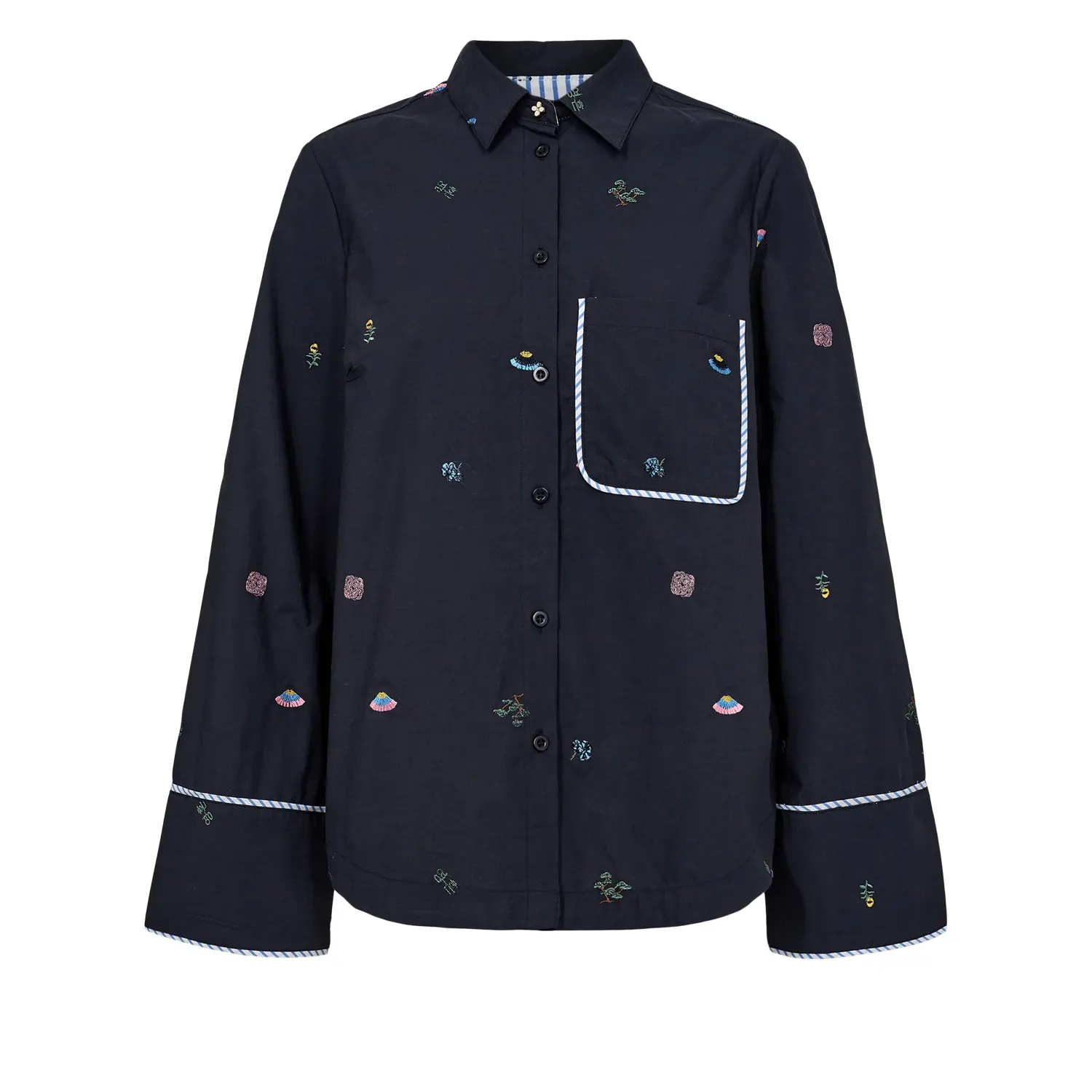 Langarmshirt Damen Nümph Nuchiro Boxy