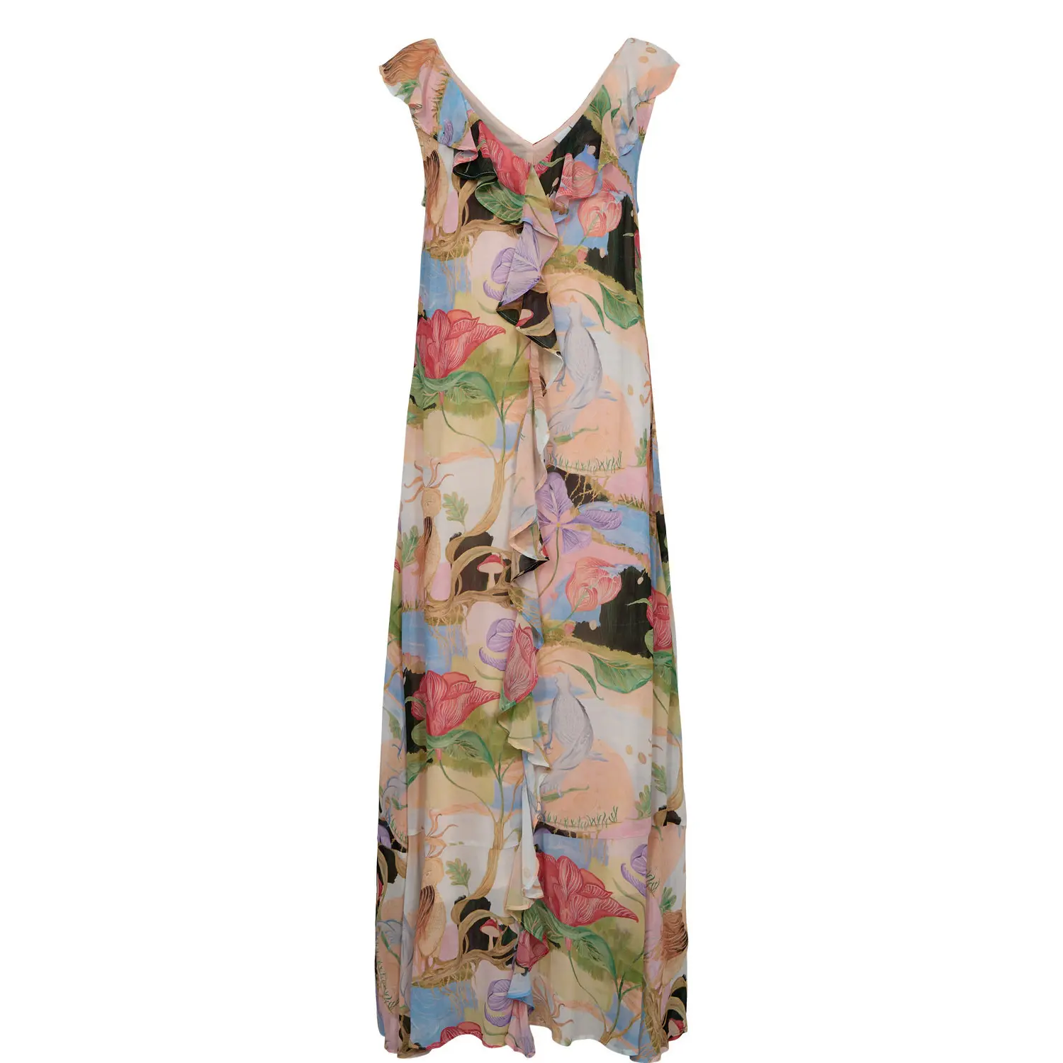 Kleid Damen Nümph Nushailyn Maxi